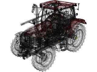 Case IH Maxxum Series 3D Model