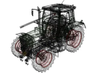 Fendt 500 Favorit 3D Model