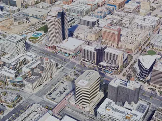 Long Beach City, USA (2024) 3D Model