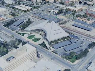 Fresno City, CA, USA (2024) 3D Model