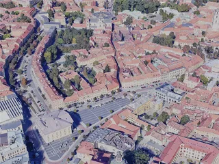 Vilnius City, Lithuania (2023) 3D Model