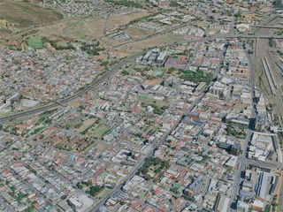 Cape Town City, South Africa (2024) 3D Model