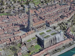 Bern City, Switzerland (2023) 3D Model