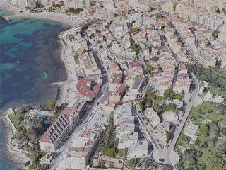 Ibiza City, Spain (2023) 3D Model