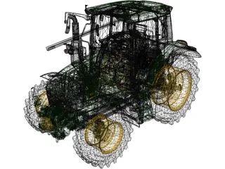 John Deere 6M Series 3D Model