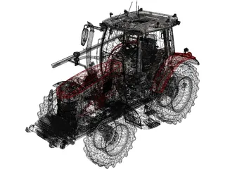 Massey Ferguson MF 6S 3D Model