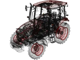 Zetor Major CL 3D Model