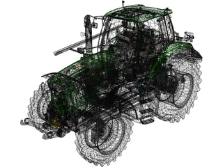 Deutz-Fahr Series 7 TTV HD 3D Model