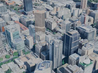 Adelaide City, Australia (2023) 3D Model