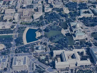 Washington City, DC, USA (2024) 3D Model