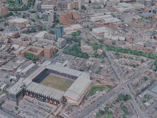 Sheffield City, UK (2023) 3D Model