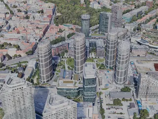 Bratislava City, Slovakia (2023) 3D Model