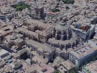 Granada City, Spain (2023) 3D Model