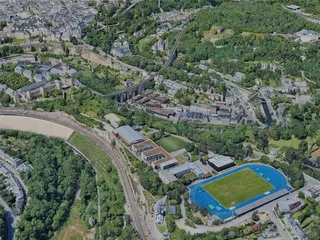 Luxembourg City, Luxembourg (2023) 3D Model