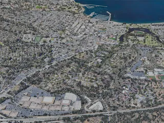 Monterey City, CA, USA (2023) 3D Model