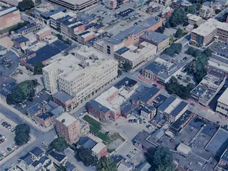 Poughkeepsie City, NY, USA (2023) 3D Model