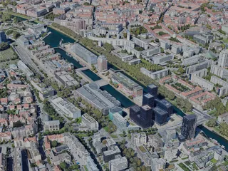 Strasbourg City, France (2023) 3D Model