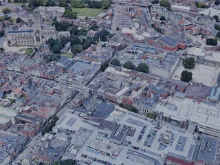 Gloucester City, UK (2021) 3D Model