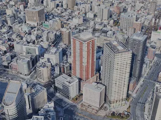 Hamamatsu City, Japan (2024) 3D Model