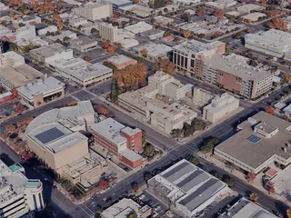 Modesto City, CA, USA (2024) 3D Model