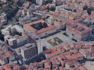 Monza City, Italy (2023) 3D Model