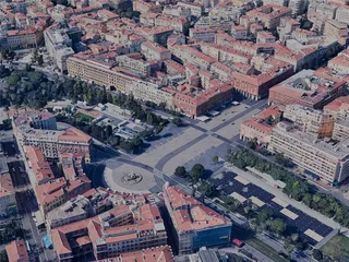 Nice City, France (2024) 3D Model