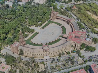 Seville City, Spain (2023) 3D Model