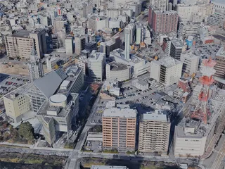 Toyama City, Japan (2023) 3D Model