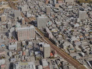 Tsu City, Japan (2023) 3D Model