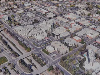 Visalia City, CA, USA (2024) 3D Model