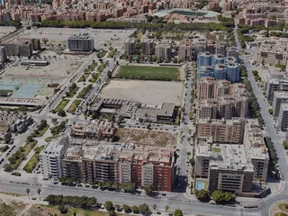 Almeria City, Spain (2023) 3D Model