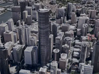 Brisbane City, Australia (2023) 3D Model