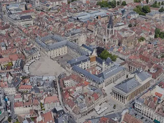 Dijon City, France (2022) 3D Model