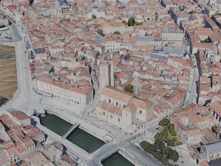 La Rochelle City, France (2022) 3D Model