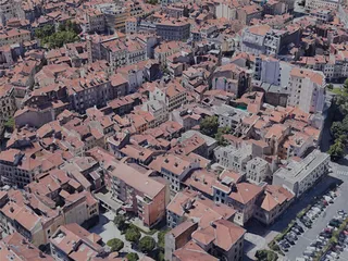 Saint-Etienne City, France (2022) 3D Model