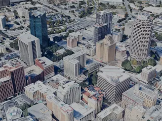 San Antonio City, USA (2024) 3D Model