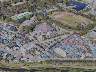 Aizuwakamatsu City, Japan (2024) 3D Model