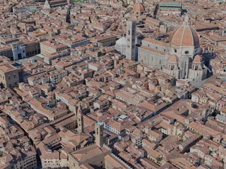 Florence City, Italy (2023) 3D Model