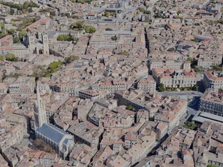 Montpellier City, France (2023) 3D Model