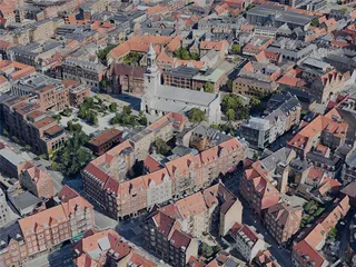 Aalborg City, Denmark (2023) 3D Model