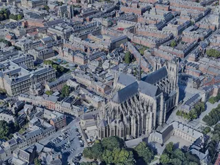 Amiens City, France (2022) 3D Model