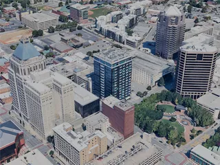 Greensboro City, USA (2023) 3D Model