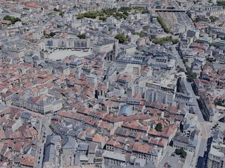 Limoges City, France (2022) 3D Model