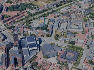 Odense City, Denmark (2023) 3D Model