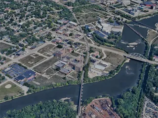 Rockford City, USA (2023) 3D Model