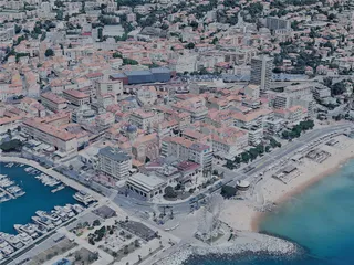 Saint-Raphael City, France (2023) 3D Model