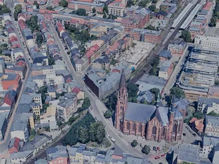 Schwerin City, Germany (2023) 3D Model