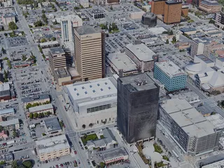 Anchorage City, AK, USA (2022) 3D Model