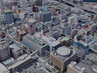 Aomori City, Japan (2023) 3D Model