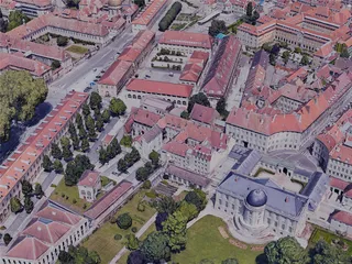 Besancon City, France (2022) 3D Model